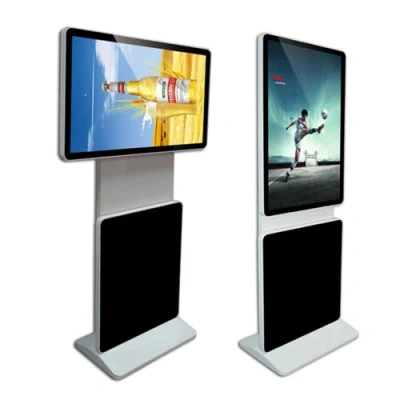 China Factory Price Floor Standing Rotating Indoor 43/55/65/75 Inch Touch Screen LCD Advertising Display Digital Signage