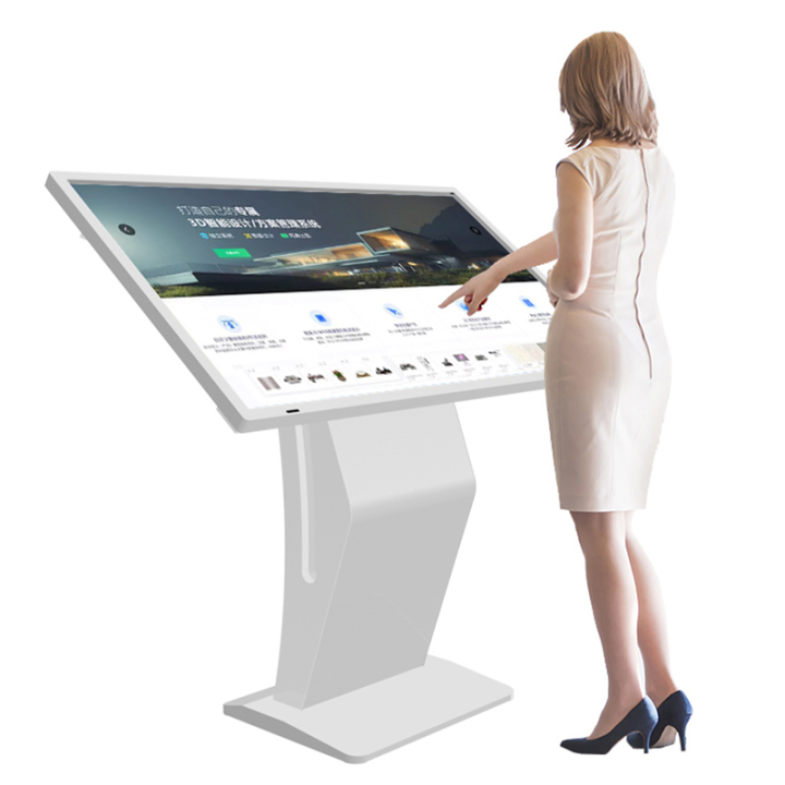 49" 55" 65'' 75" 86" 98" 110" 4K UHD window os/android Wifi PC touch screen monitor kiosk screen touch lcd display digital signage monitor
