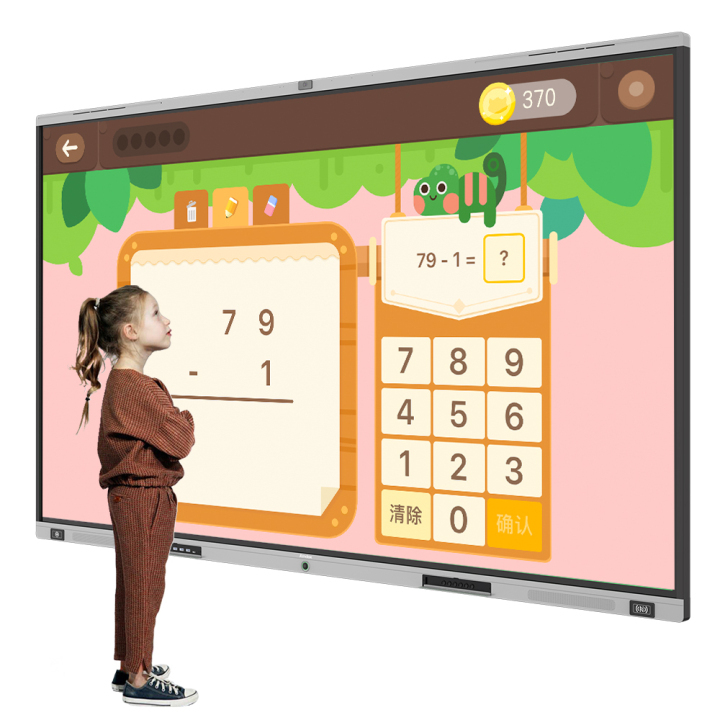 55inch 65inch 75inch 86inch 98inch 110inch Advertising Display Screen Touch Screen Monitors interactive whiteboard mobile stand