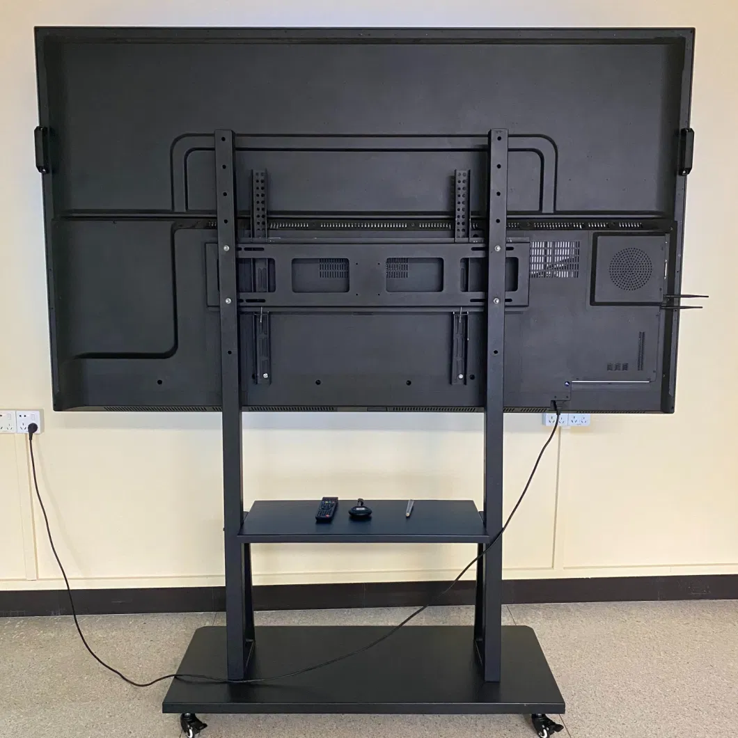 98inch Flat Panel Portable Digital Dual System Screen Smart Interactive Whiteboard Floor School Board Monitor