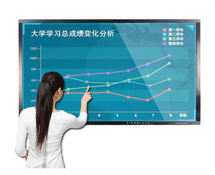 Custom 55/65/75/86/98/110 Inch Panel Open Frame Wall Mount Capacitive Embedded Display Lcd Industrial Touch Screen Monitor