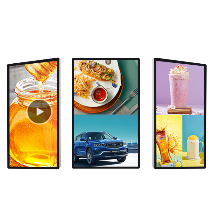 46inch 49inch 55inch 65inch Lcd Totem Player Advertising Display Ir Touch Screen Video Monitor Indoor Wall Mounted Digital Signage For Market