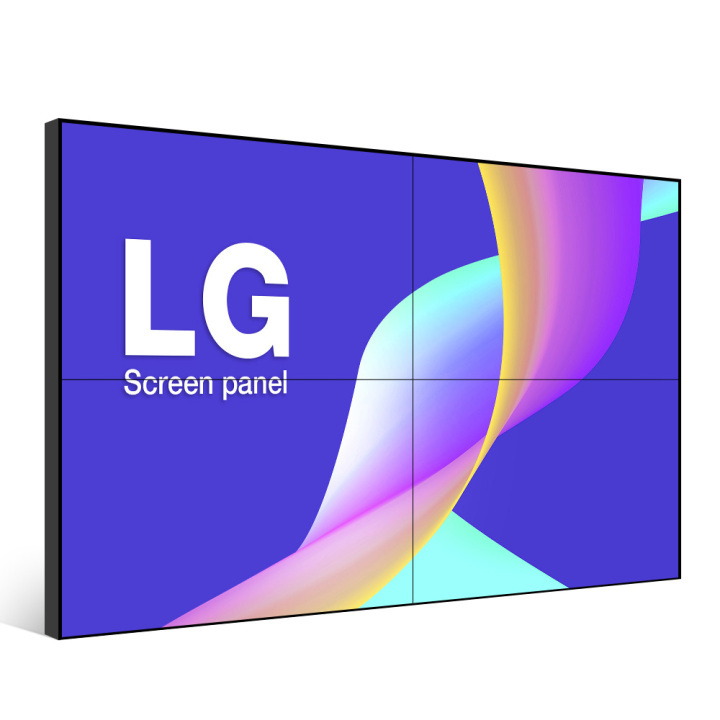 LG 46 49 50 55 65 inches ultra narrow bezel advertising screen monitoring room 4k UHD lcd video wall