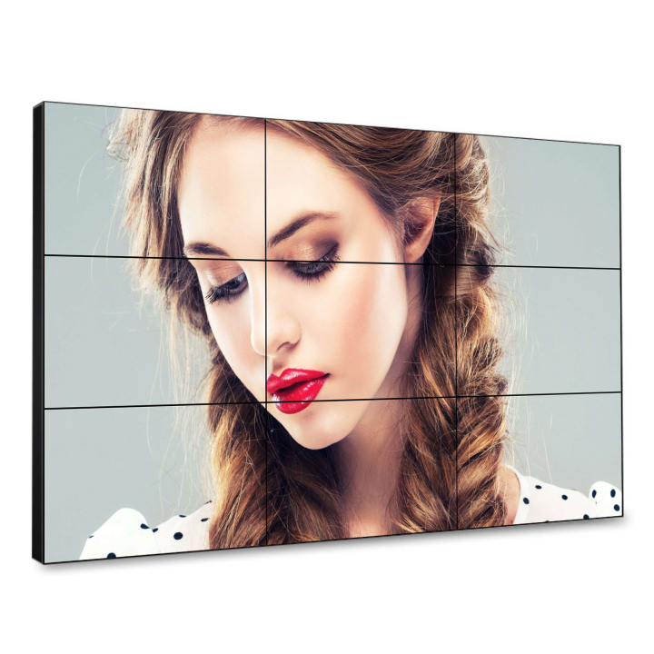 Hot sales good prices 2x2 2x3 3x3 1.7mm multi screen videowall ultra narrow bezel display did lcd video wall
