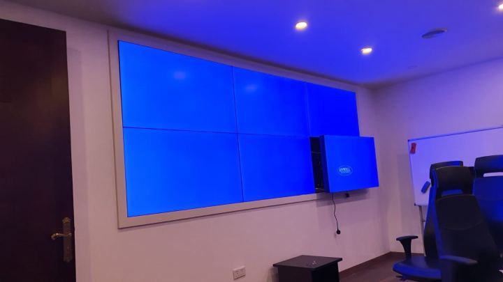 Factory prices 46 49 55 65 inch 4k high bright multi tv screen display 2x2 ultra narrow bezel touch lcd video wall
