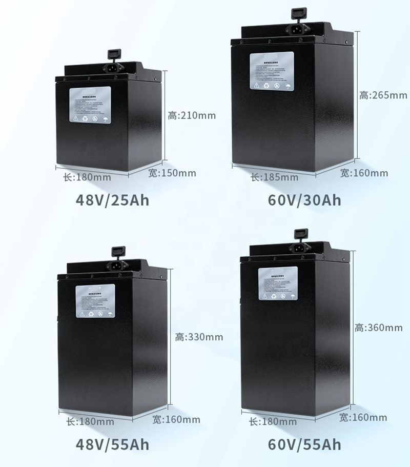 48v 60v 72v bike battery pack lithium ion electric scooter battery 40ah 50ah 55ah 60ah 70ah 80ah 100ah 30ah 35ah 25ah 20ah 15ah