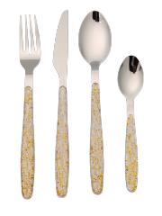 hot selling stainless steel cutlery Plastic Handle