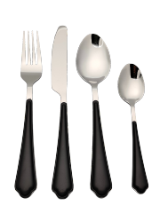 hot selling stainless steel cutlery Plastic Handle
