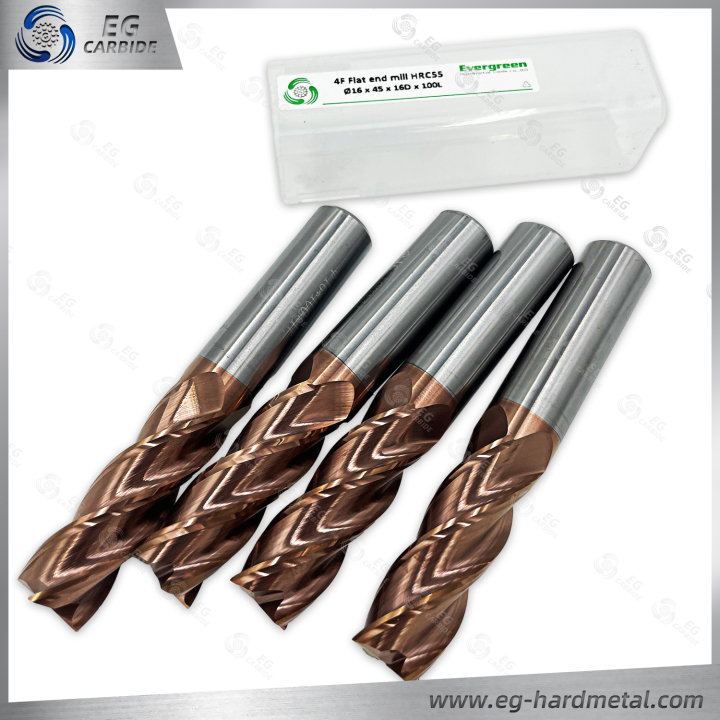 Solid Carbide Flat End Mill  