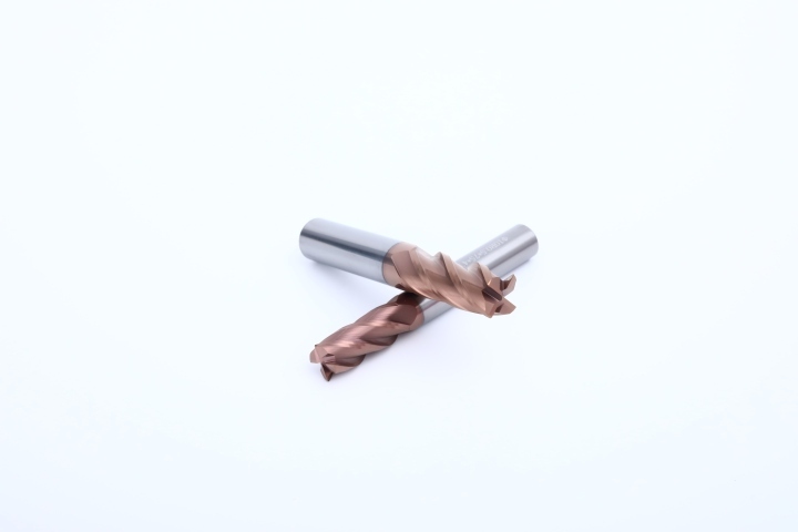 Solid Carbide Milling Cutter Corner Radius End Mill  