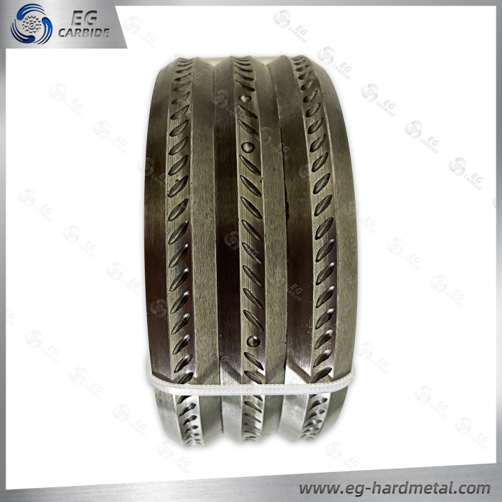 Tungsten carbide roller ring used for steel bars  