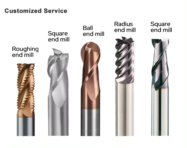 Solid Carbide Flat End Mill  