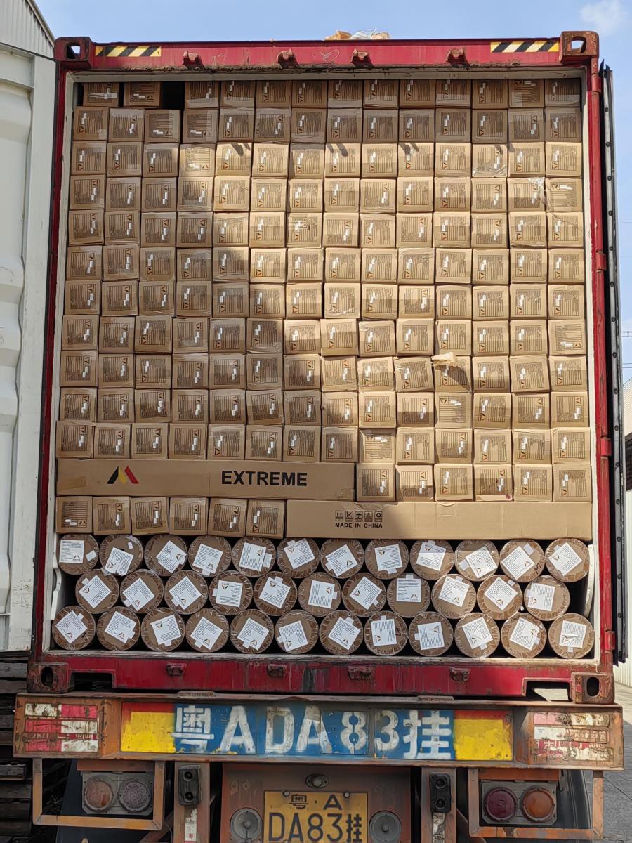 Car stickers ready for shipment!