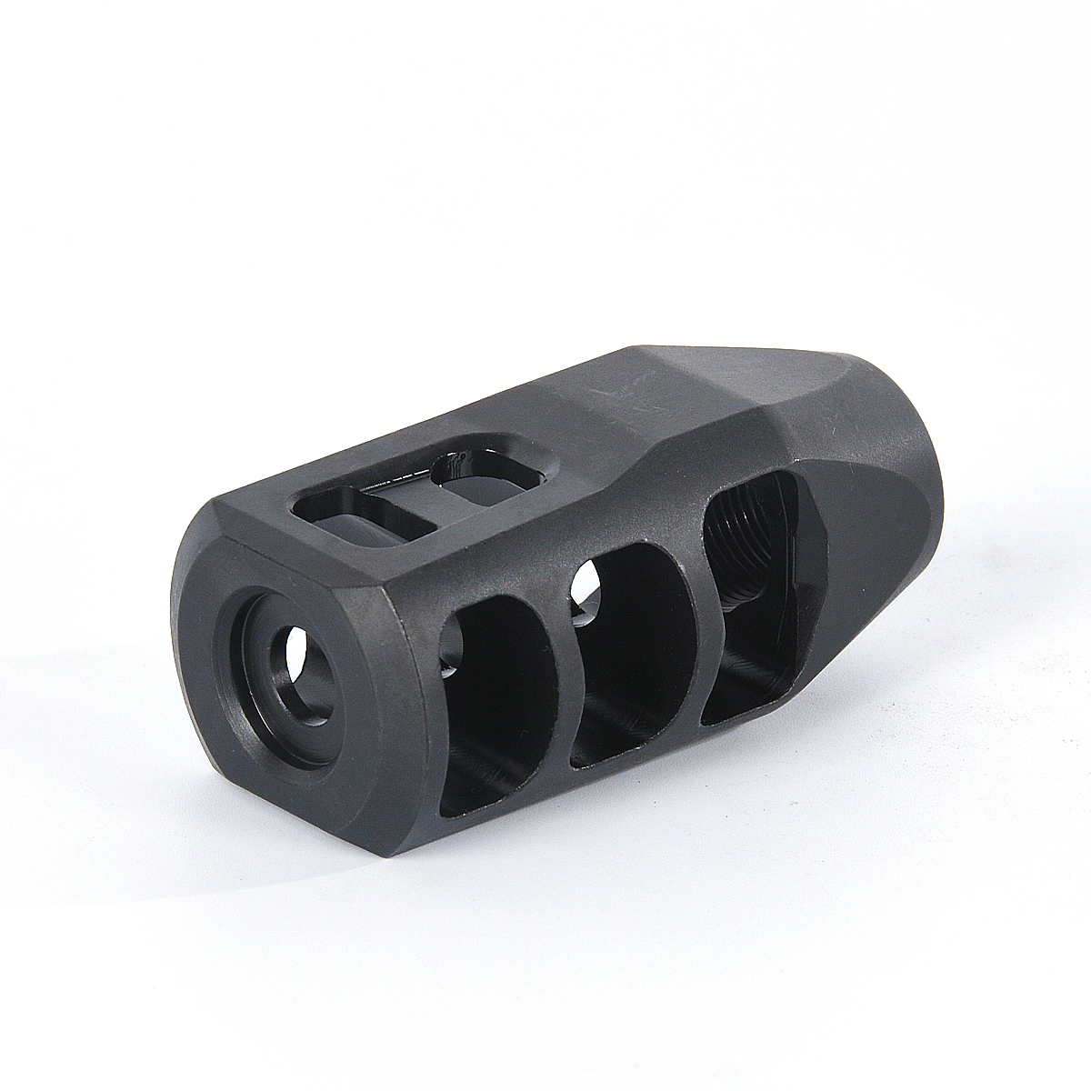 3 Ports Steel Muzzle Device .308/762 Muzzle Brake 5/8"x24 Pitch Thread