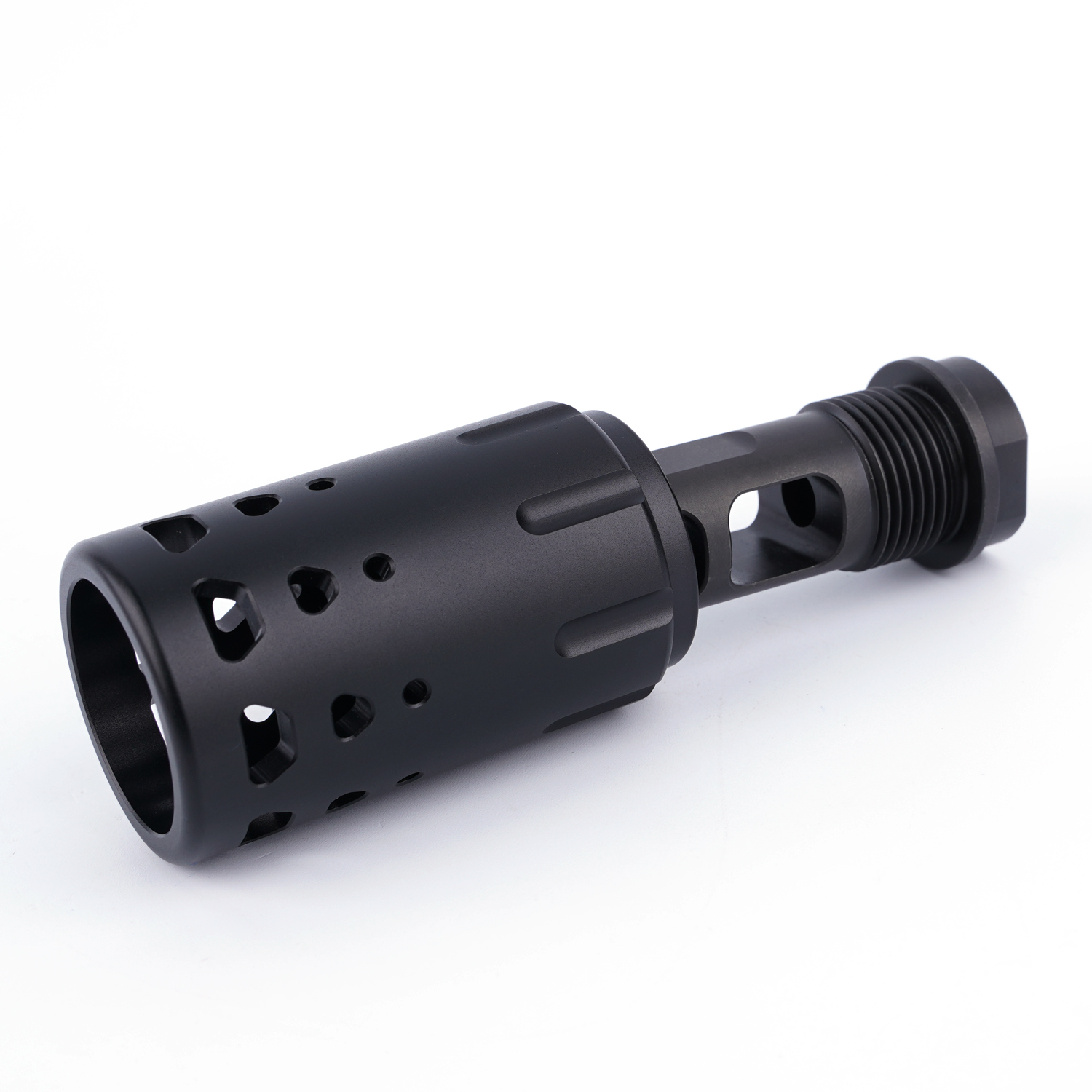 Reduce Recoil Muzzle Brake 5/8x24 Thread for 6.5mm Cal with 13/16x16