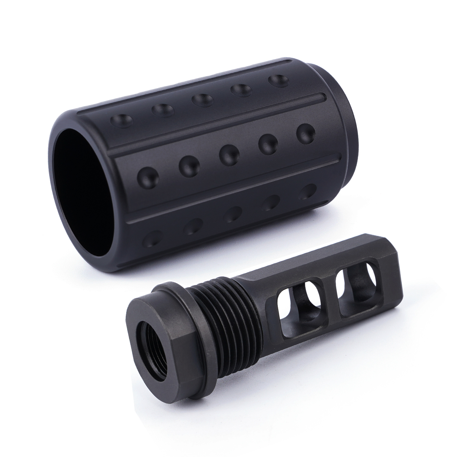 9mm Stainless Muzzle Brake Thread Protector 1/228 with Aluminium
