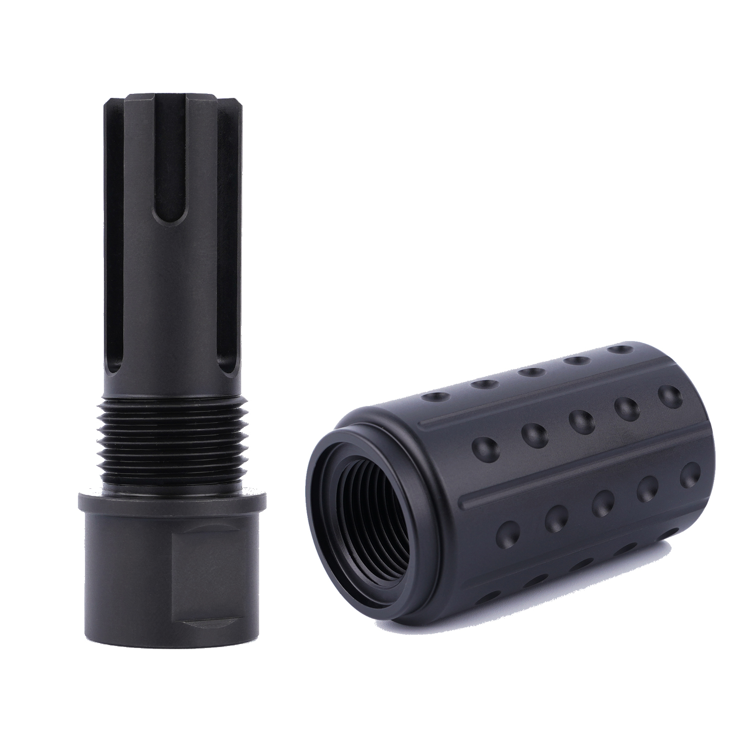 .300/.308/7.62 Cal Competition Stainless Muzzle Brake 5/8x24 Pitch with