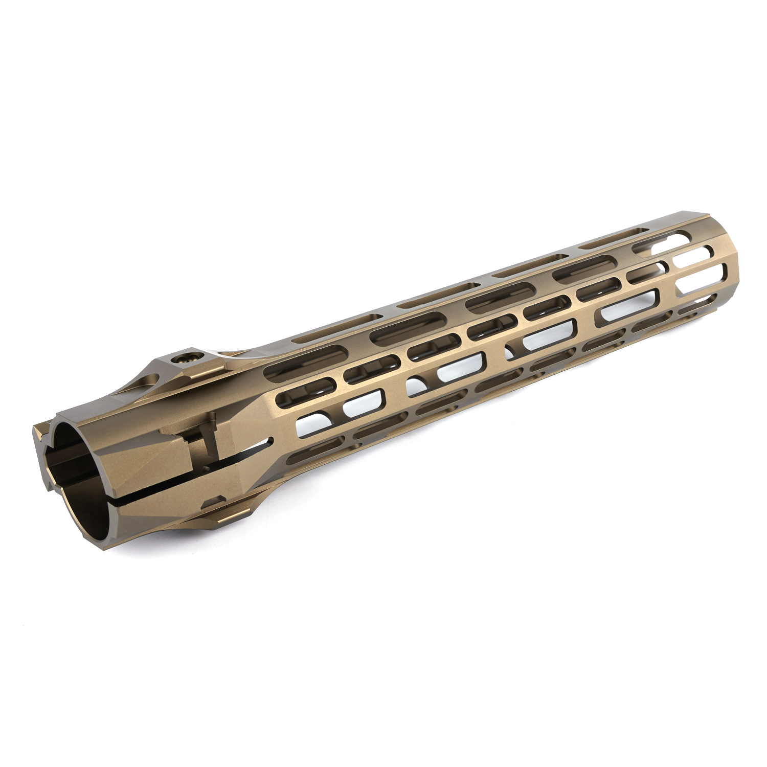 OEM 10" FDE AR 15 Handguard Mlok Tactical Handguard M4 AR15 Free Float
