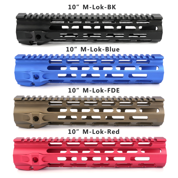 OEM 10" FDE AR 15 Handguard Mlok Tactical Handguard M4 AR15 Free Float