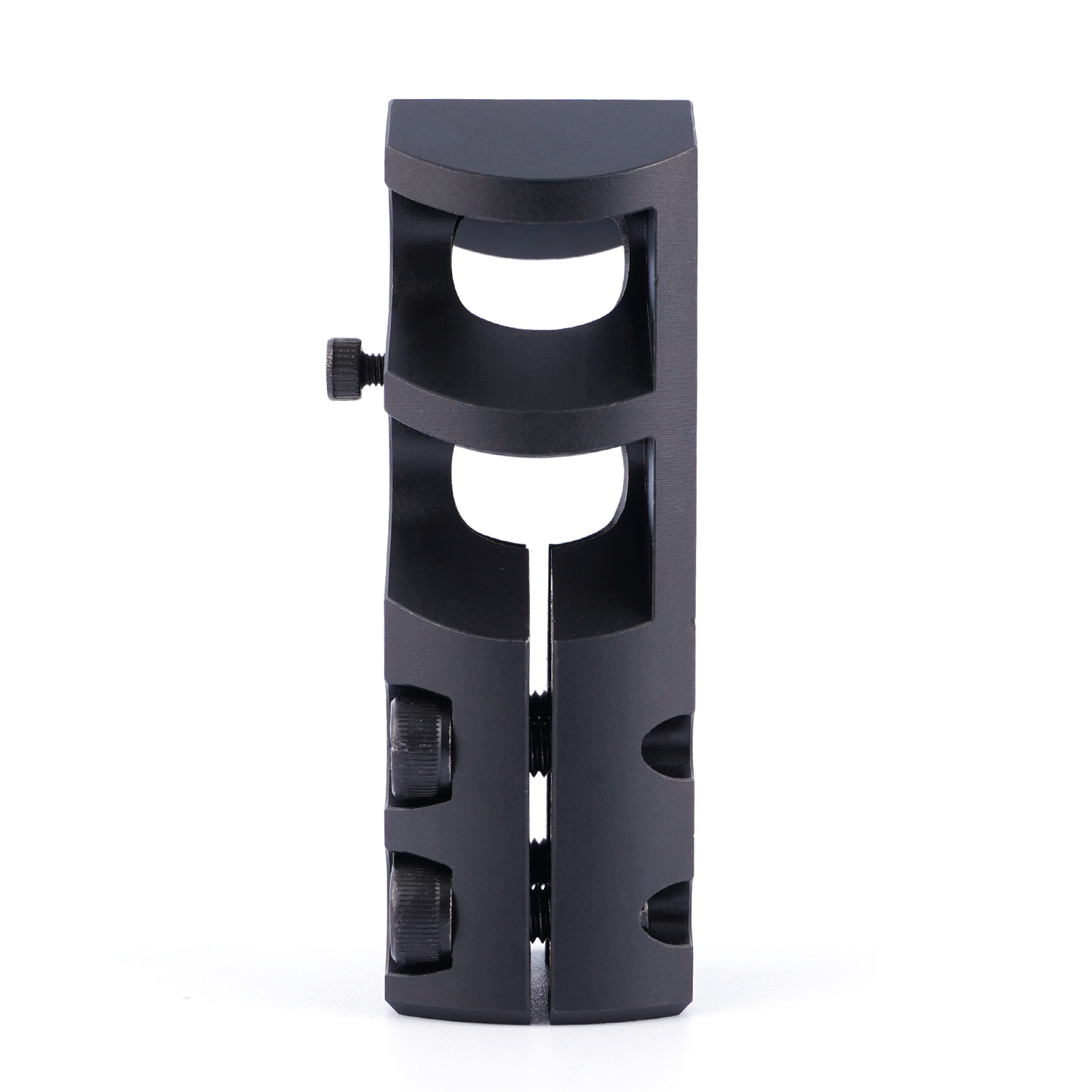 Steel 11mm/.416 Clampon Compensator Muzzle brake fits 21.321.7mm