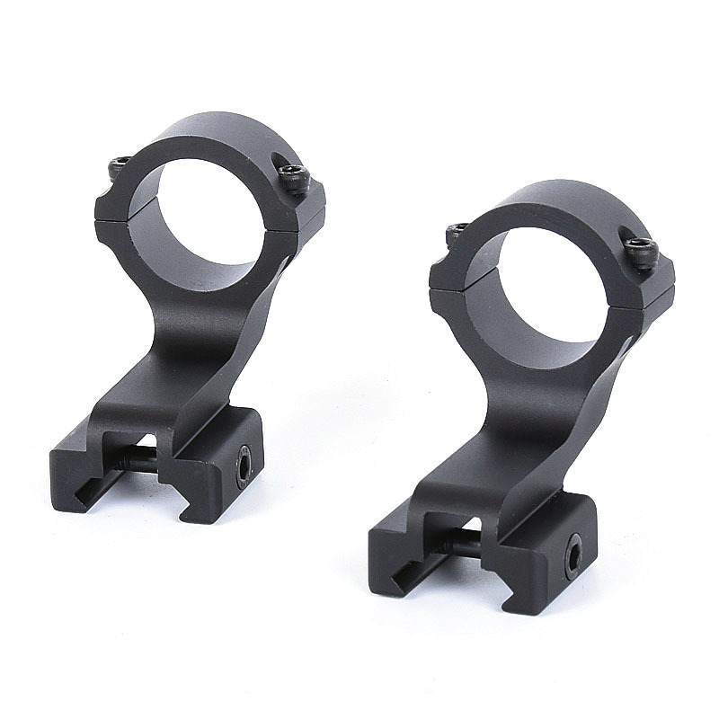 2 Piece 1 Inch 25.4mm Diameter Tube Quick Release Picatinny Weaver