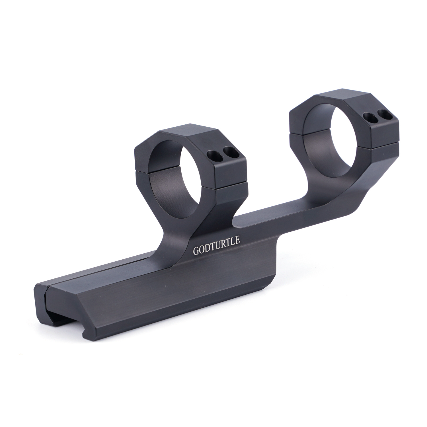 GODTURTLE Cantilever Dual Ring Scope Mount 30mm Diameter 2 inch Offset