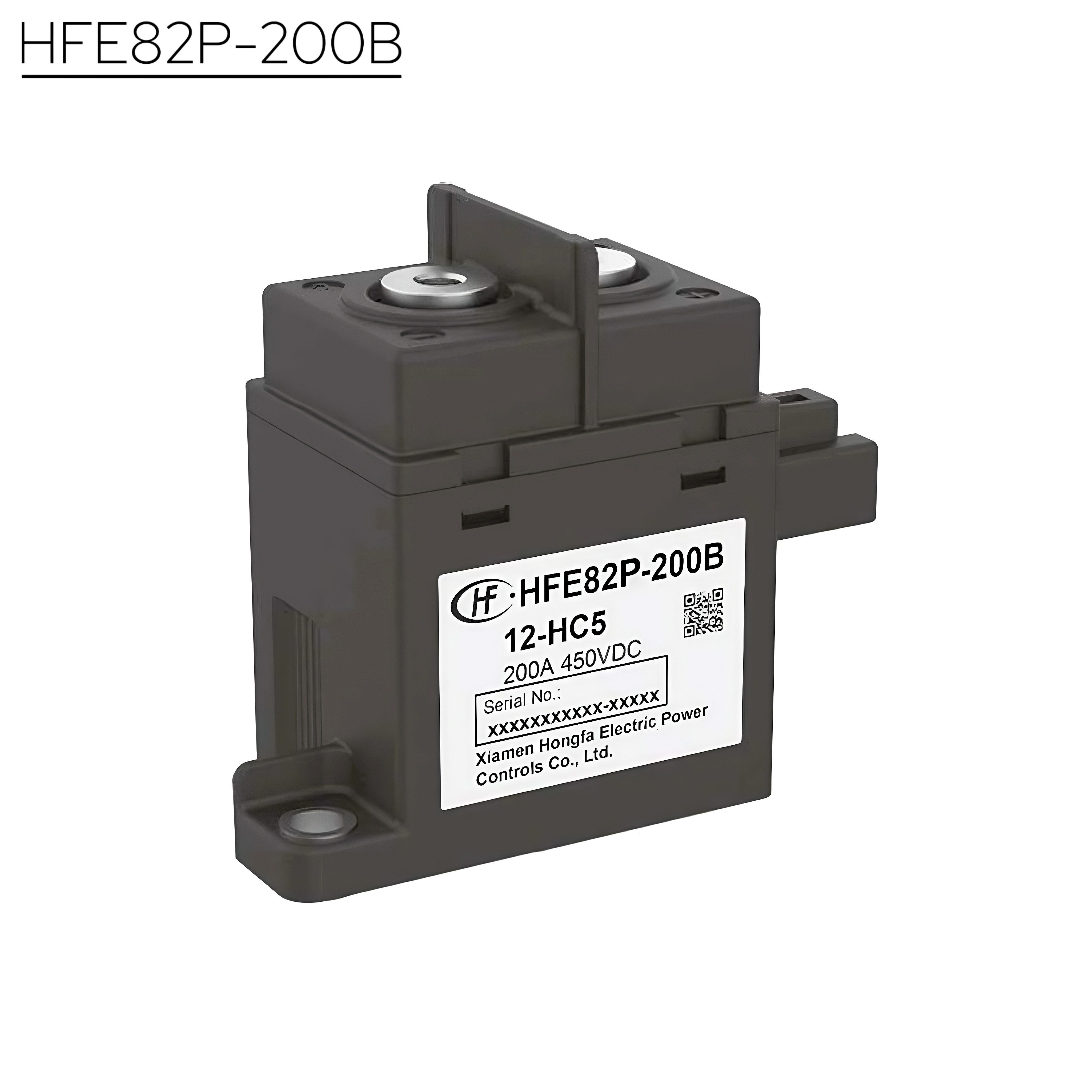 HFE82P-200B HONGFA High voltage DC Contactor 750V 200A