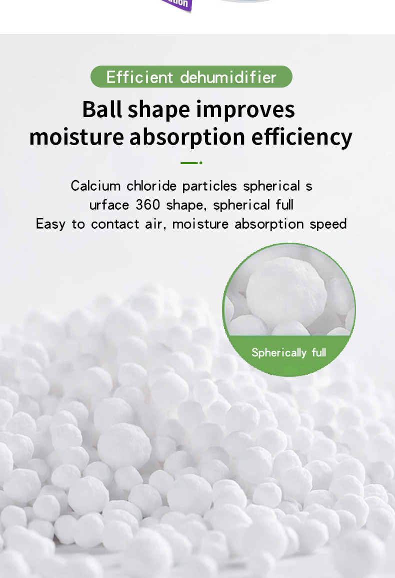 500ml customized interior moisture absorber for home dehumidifier box