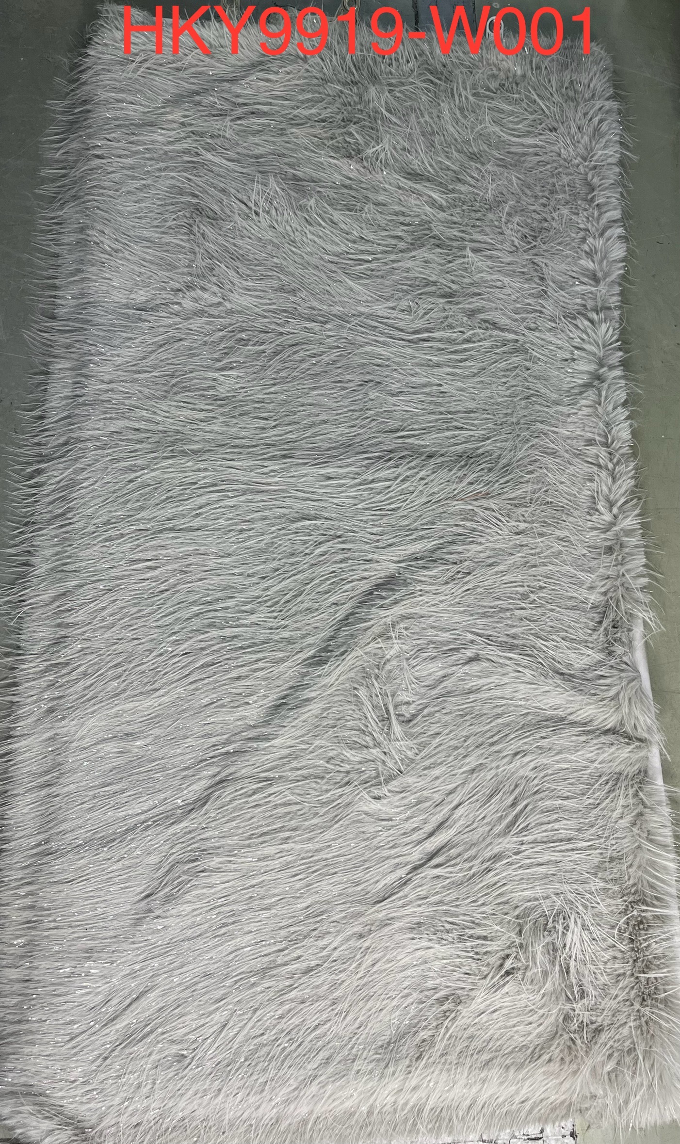Grey Tassel with Sparkling Embroidery Fabric HKY9919 sequins embroidery factory