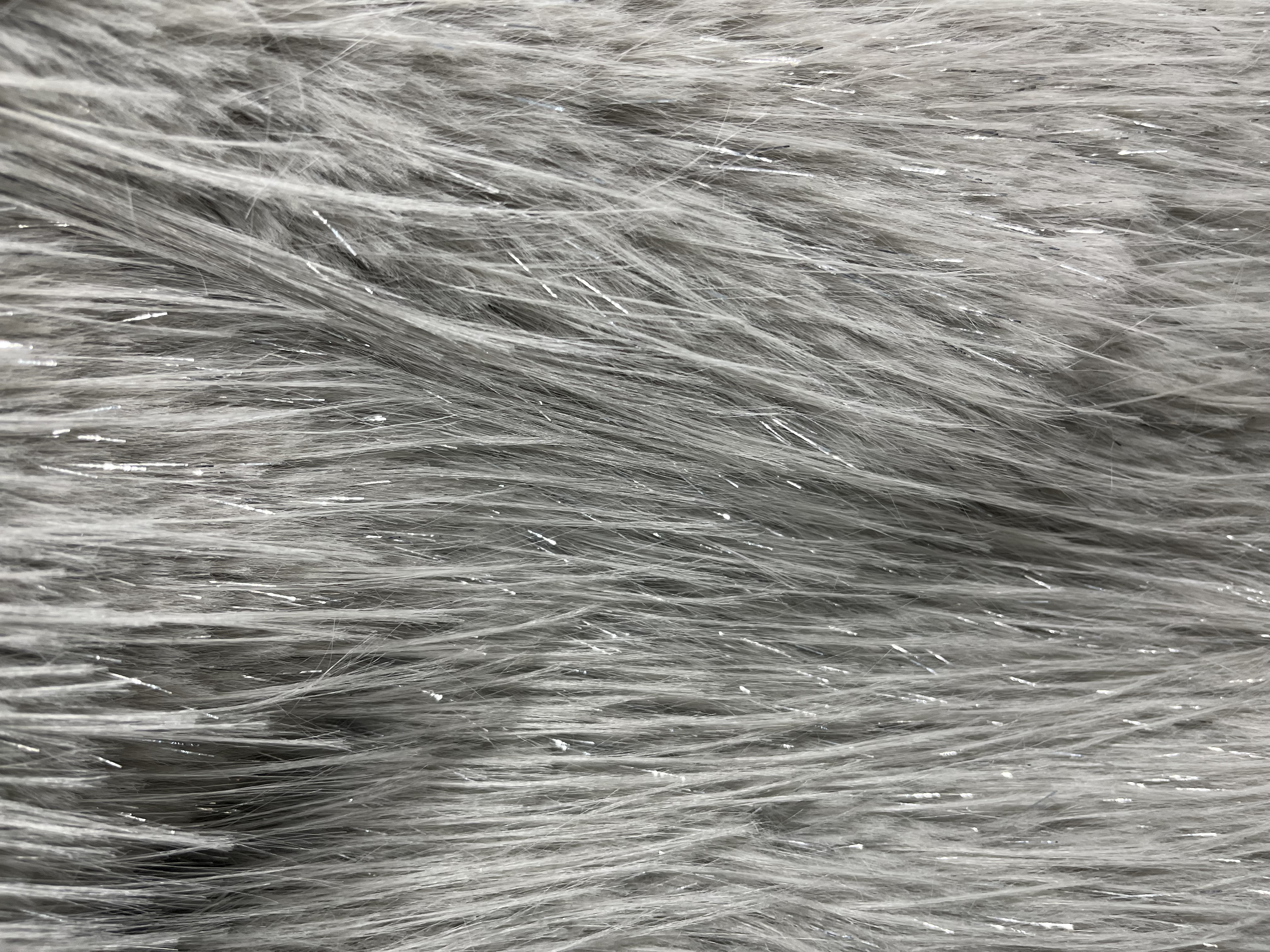 Grey Tassel with Sparkling Embroidery Fabric HKY9919 sequins embroidery factory