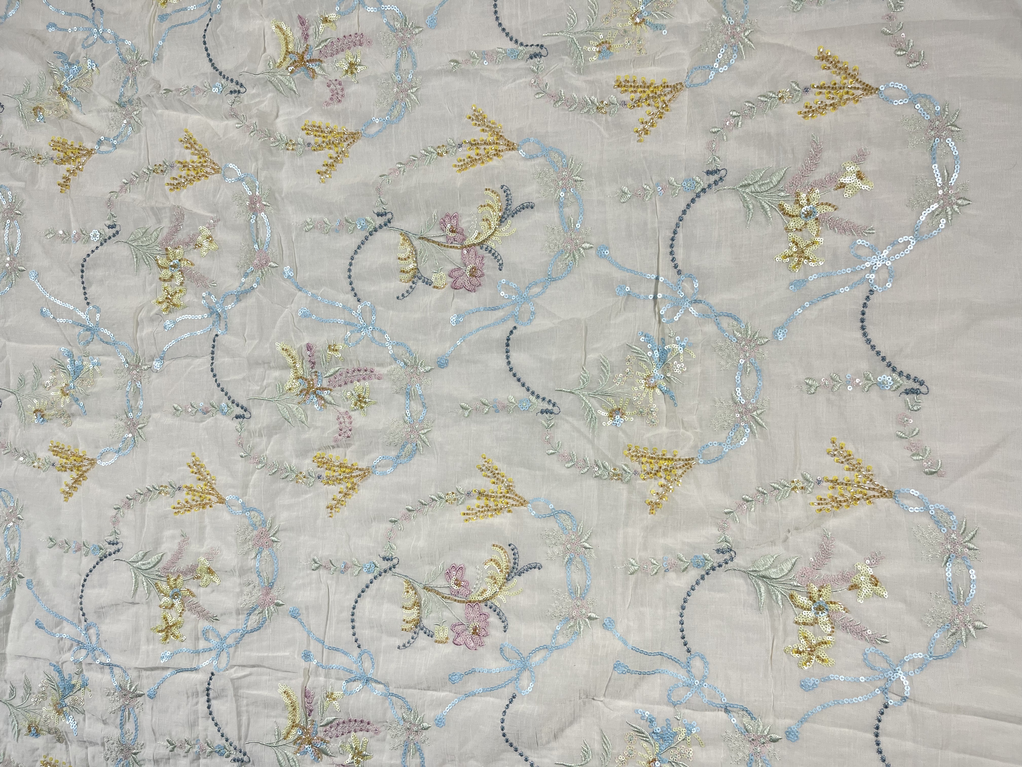 HKZ10339 Vintage Velvet Fabric Soft Upholstery for Sofa Curtain Dress sequins embroidery factory