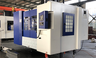 What can the 850 vertical machining center do?