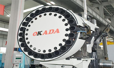 How a machining centre disc magazine works