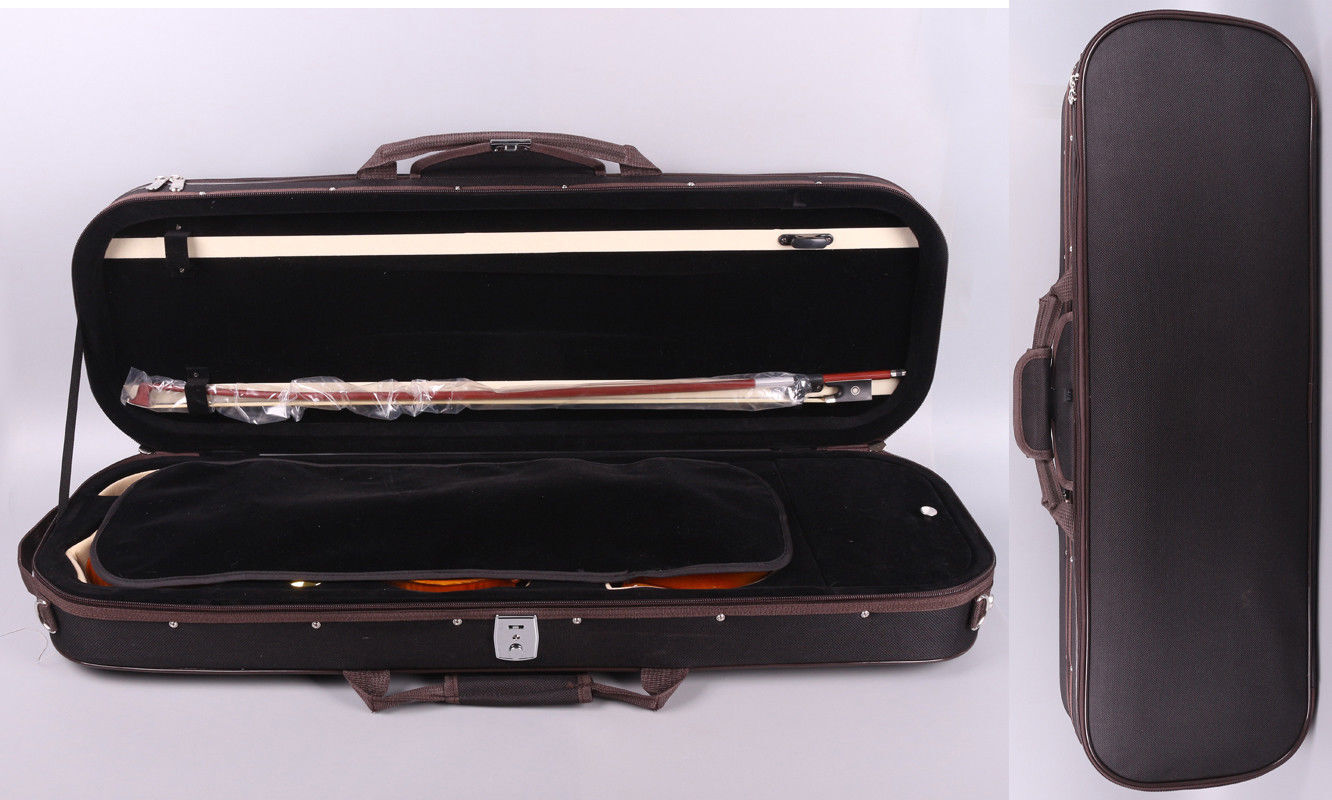 Yinfente Violin Cello Bow Case Bow Bag Carbon Fiber Violin Bow Cases Strong Light Hold 2pcs Bow black 