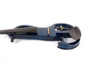 Yinfente Electric Violin Silent Active Pickup Sweet Sound Flame Maple With Case Bow