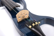 Yinfente Electric Violin Silent Active Pickup Sweet Sound Flame Maple With Case Bow