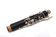Yinfente Professional Clarinet Bb 17 key Ebonite Wood With Clarinet Case and Accessories
