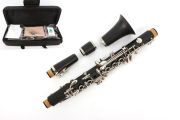 Yinfente New Professional Clarinet Ebonite Eb Key Clarinet E flat with Good Sound Case Convenient to carry and playing