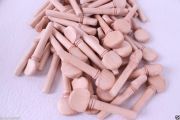 1000pcs Violin peg 4/4 Maple wood Violin Pegs String Adjuster Full Size