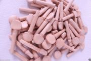 1000pcs Violin peg 4/4 Maple wood Violin Pegs String Adjuster Full Size