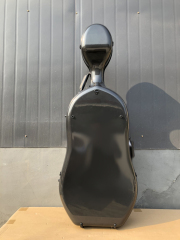 Yinfente 4/4 Cello case Black Carbon Fiber Composite light strong Hard Case 4/4 Wide Cello Case For Montagnana Cello