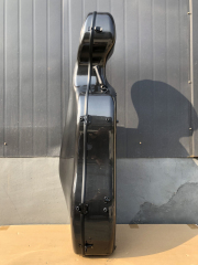 Yinfente 4/4 Cello case Black Carbon Fiber Composite light strong Hard Case 4/4 Wide Cello Case For Montagnana Cello