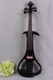 Black Violin Electric Violin 4/4 Sweet Tone Free Case Bow Solid wood Advance Red Color Silent Violin