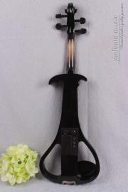 Black Violin Electric Violin 4/4 Sweet Tone Free Case Bow Solid wood Advance Red Color Silent Violin