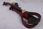New Yinfente Electric Violin 4/4 Sweet Tone Free Case Bow Solid wood Advance Red Color Silent Violin