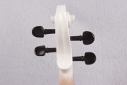 New Yinfente Electric Violin 4/4 Sweet Tone Free Case Bow Solid wood Advance White Color Silent Violin
