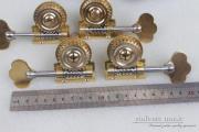 3/4 Upright Double bass Peg Tuner Keys Metal Body New Durable Easy to Adjust Brass