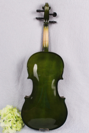 New 5 string electric violin acoustic violin green color 4/4 full size violin With violin bow violin case