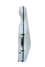 4/4 Cello Case Carbon Fiber Cello Box Full size White Strong Light Strap Wheels #US
