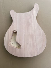 1set Guitar Kit 22fret Guitar Neck Maple Guitar Body Set in Heel DIY Guitar Dragon Inlay PRS Style